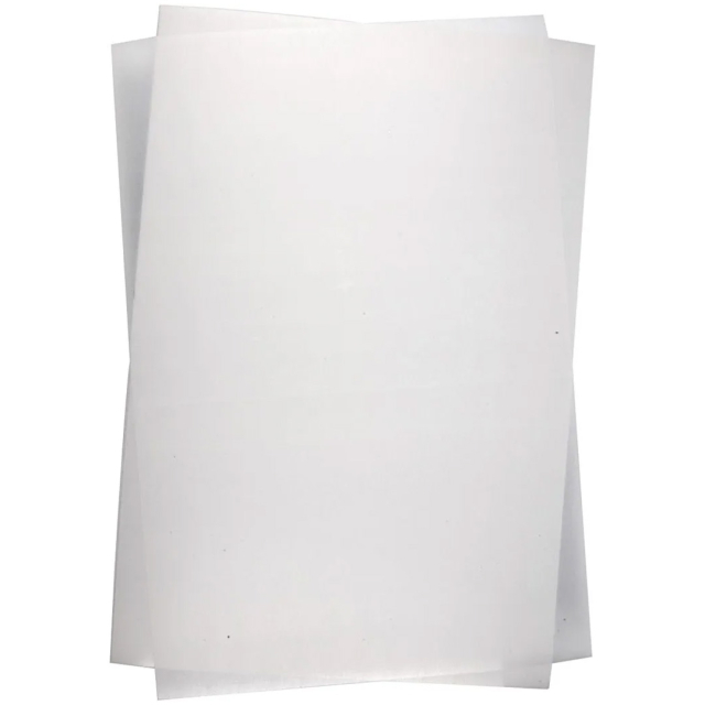 Feuilles de plastique thermorétractable 10 filles Blanc mat 20x30 cm