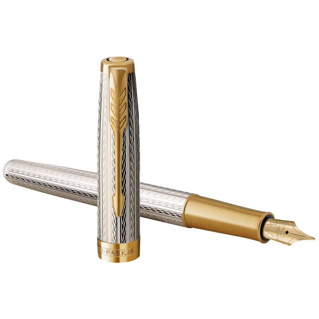 Sonnet Mistral Silver Stylo-plume Fine