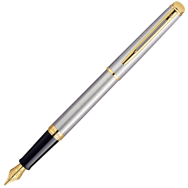 Hémisphère Steel/Gold Stylo-plume