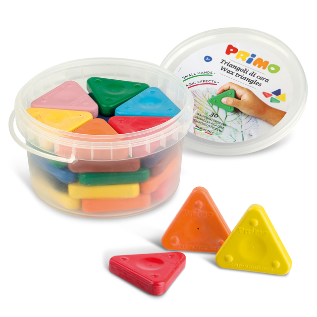 Crayons de cire Triangles 30-pack