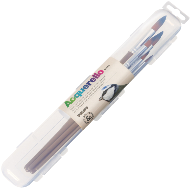 Lot de 5 pinceaux Pointe ronde Aquarelle