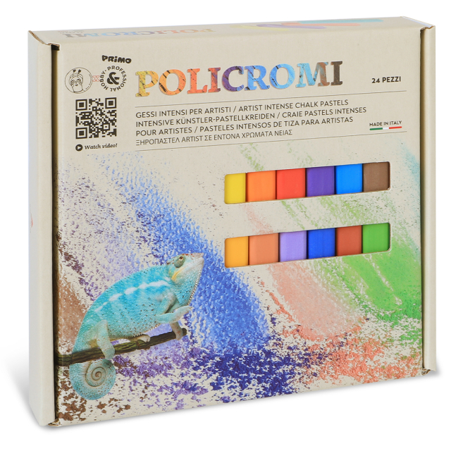 Policromi Soft pastel chalks Lot de 24