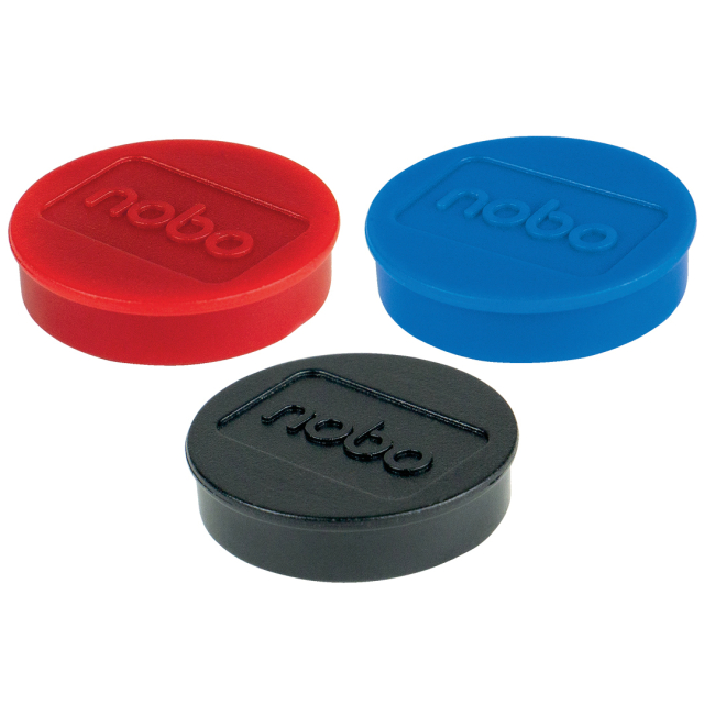 Aimants 30 mm pack de 4 Black dans le groupe Loisirs créatifs / Organiser / Bureau à domicile chez Pen Store (132338)