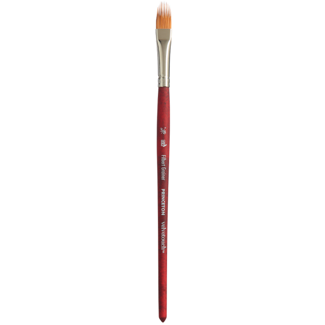 Velvetouch Pinceau synthétique manche court Filbert Grainer St 3/8