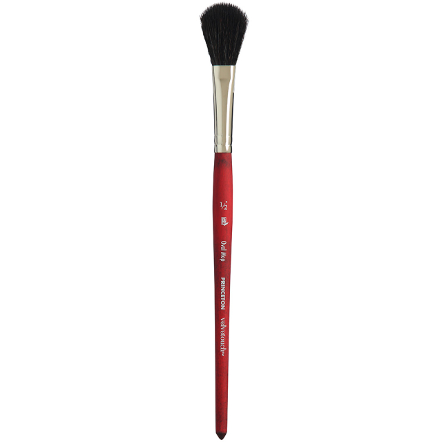 Velvetouch Pinceau synthétique manche court Oval Mop St 1/2