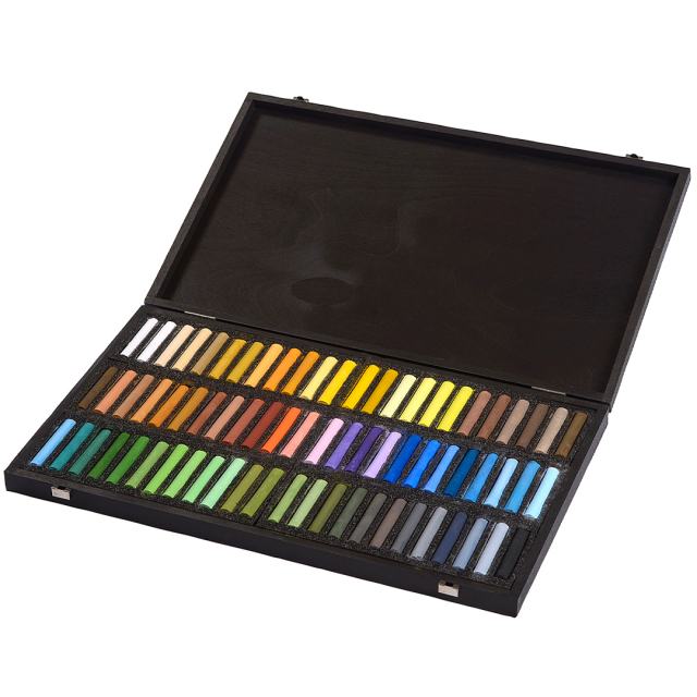 Coffret Bois 72 Pastels Ciel Et Saisons