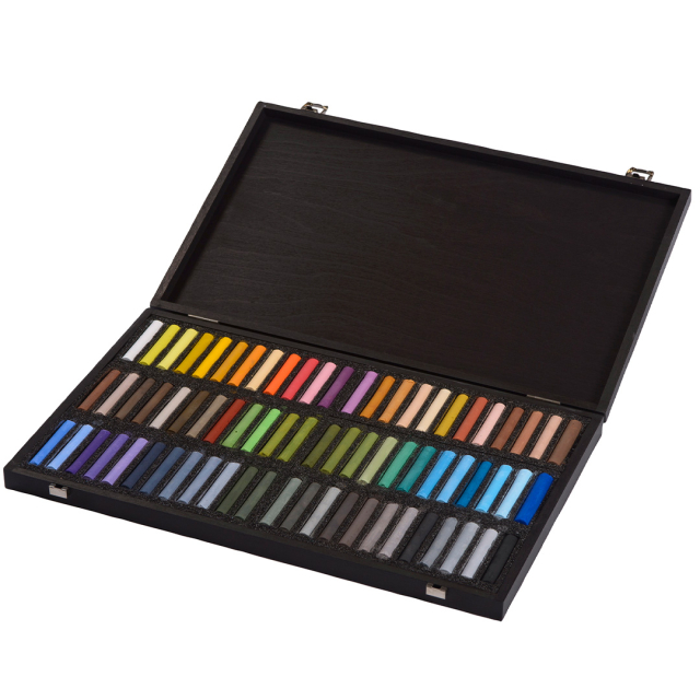 Coffret Bois 72 Pastels Landscape