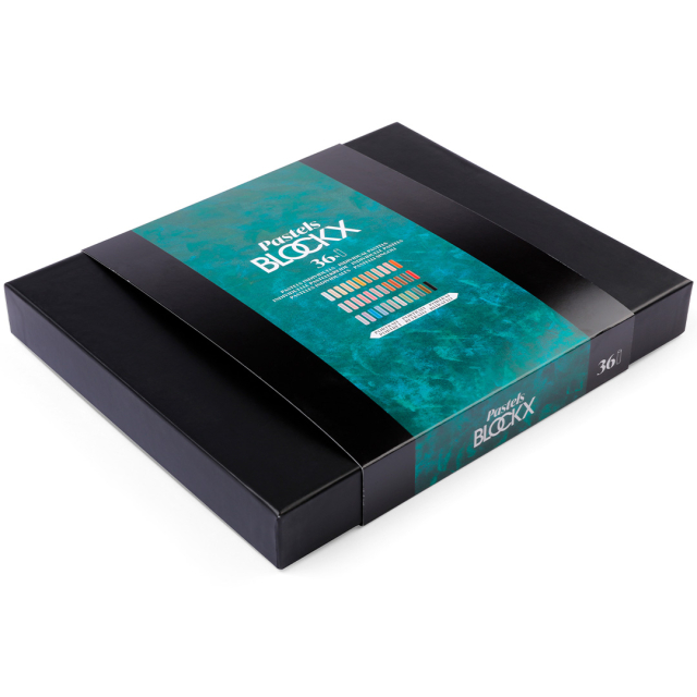 Coffret Bois 36 Pastels Portrait