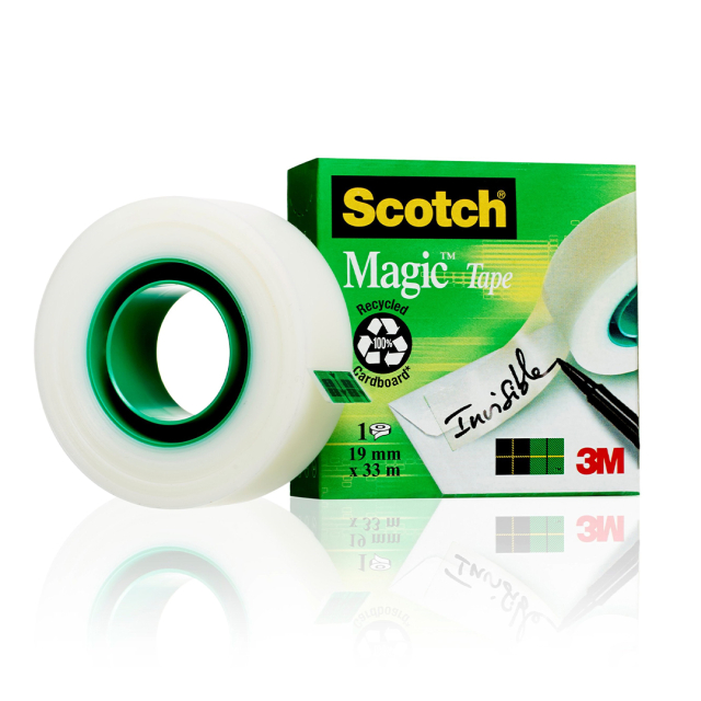 Scotch Magic Ruban adhésif 19mm x 33m