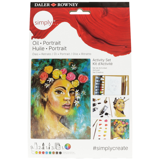 Simply Peindre des portraits à la peinture à l'huile étape par étape