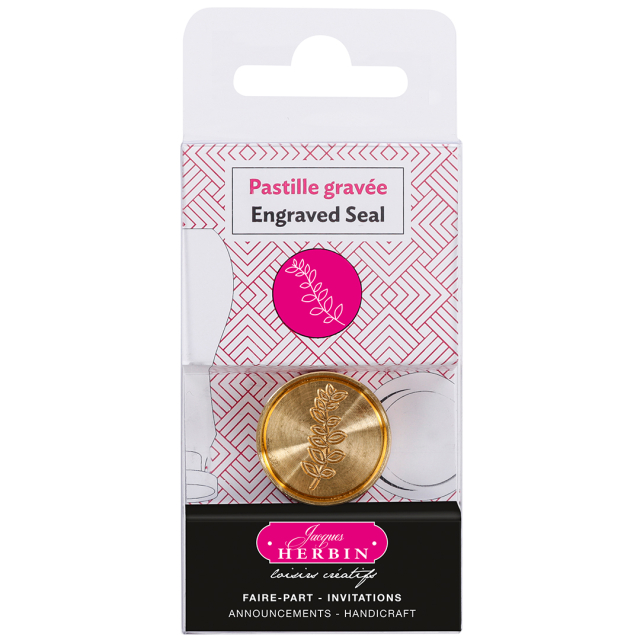 Pastille gravée