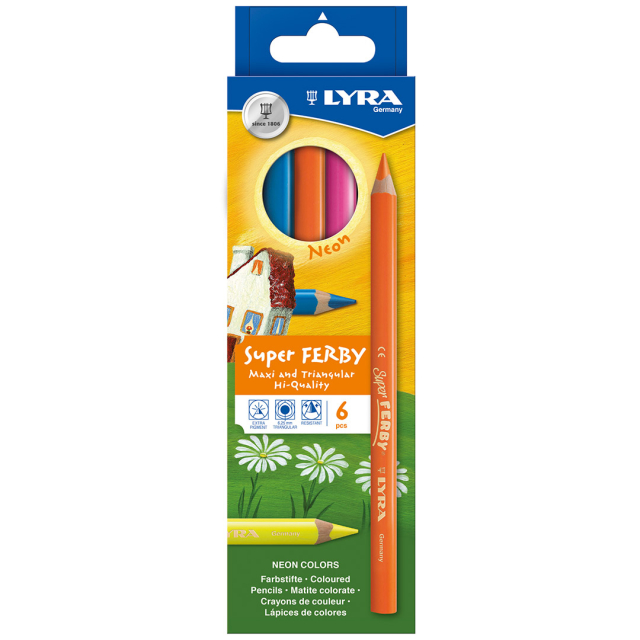 Super Ferby Neon Lot de 6