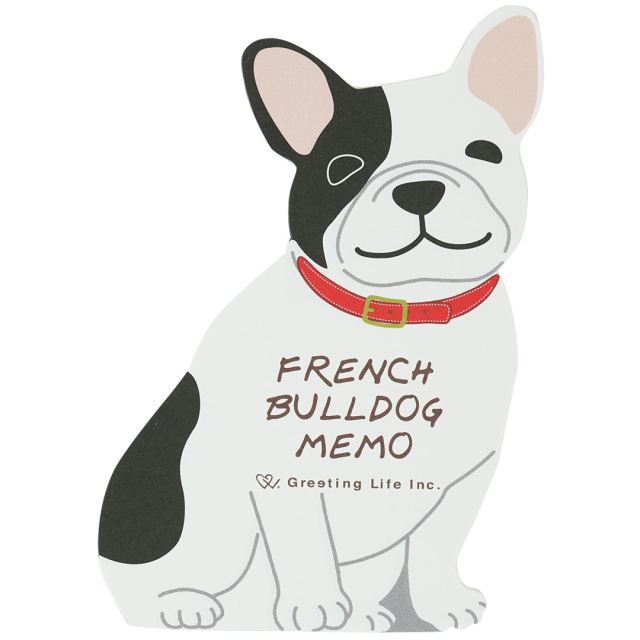 French Bulldog Memo Bloc-notes