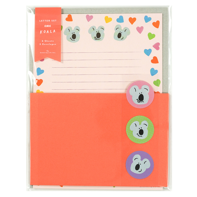 Papier à lettres Koala