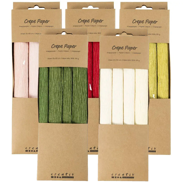 Papier Crépon 4 Filles