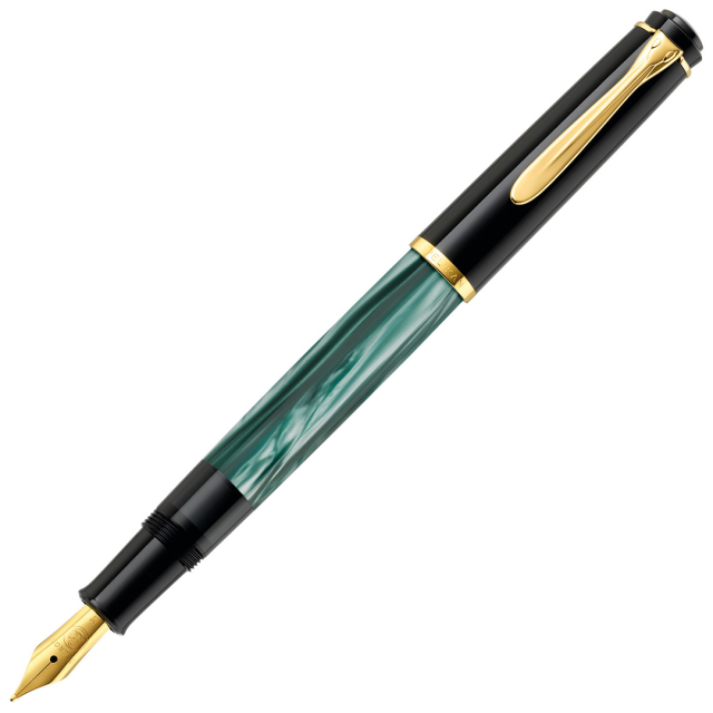 Stylo-plume Classic M200 Green-marbled