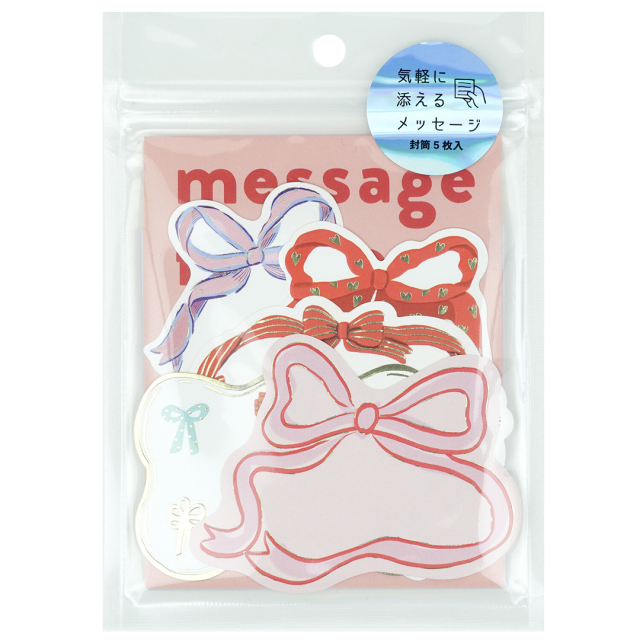 Cartes avec enveloppes paquet de 5 Rosettes