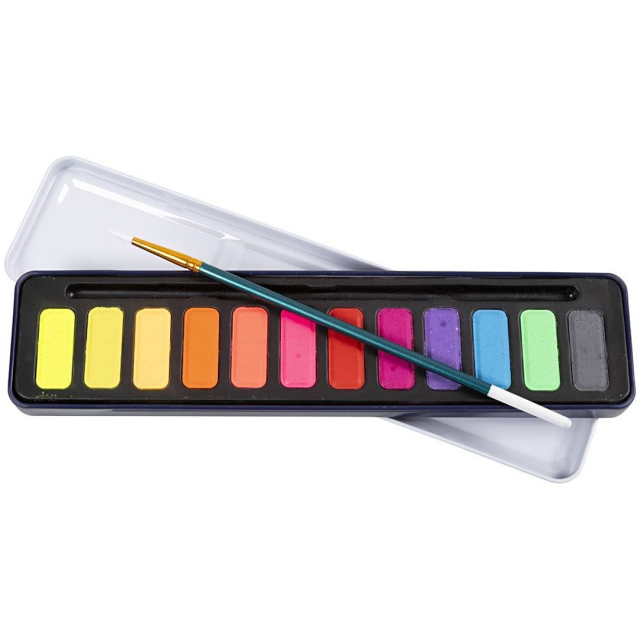 Aquarelle Lot de 12 Pastel