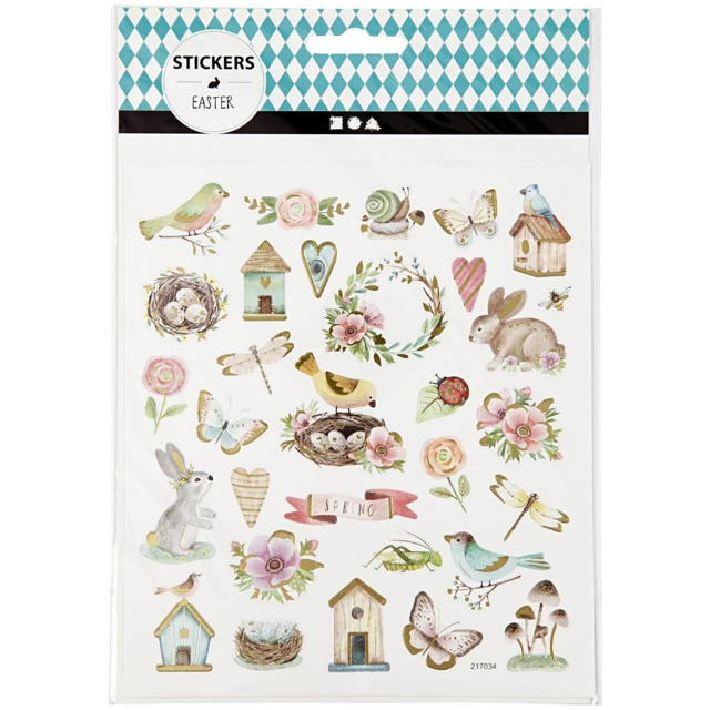 Stickers Pâques 1 feuille