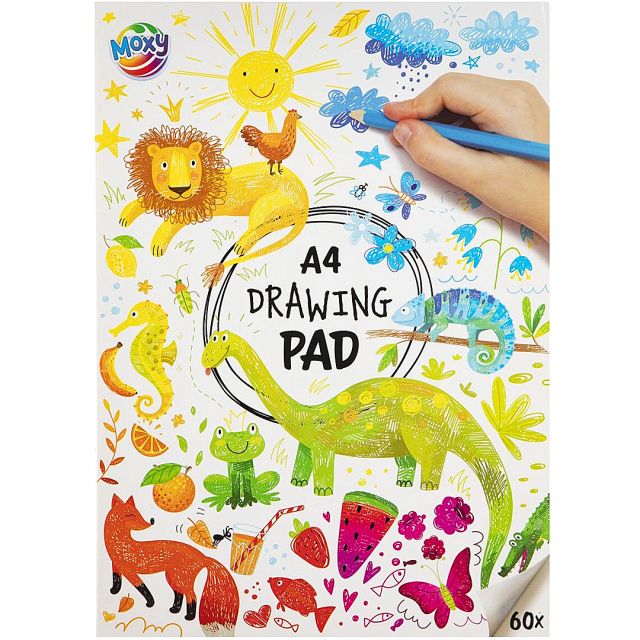 Bloc de dessin pour enfants A4 60 feuilles