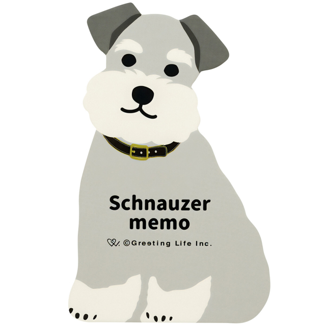Schnauzer Memo Bloc-notes