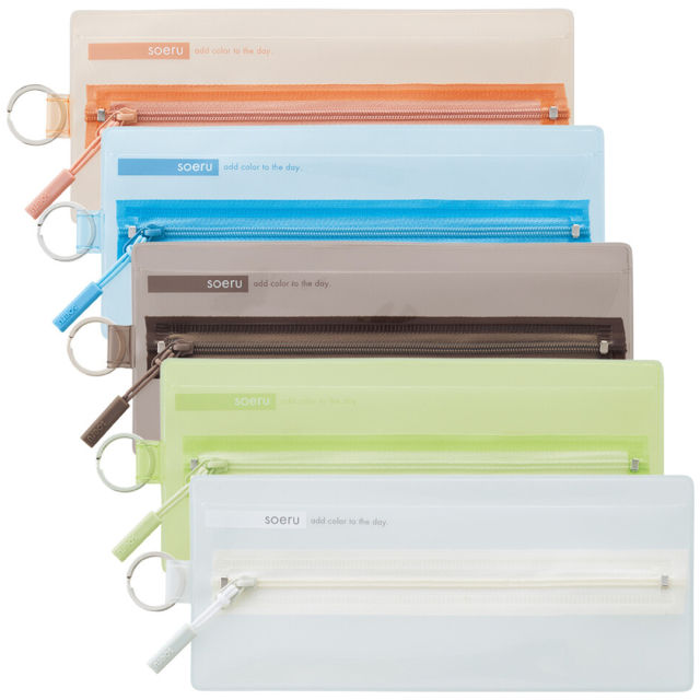 Trousse à crayons Soeru Flat Zip