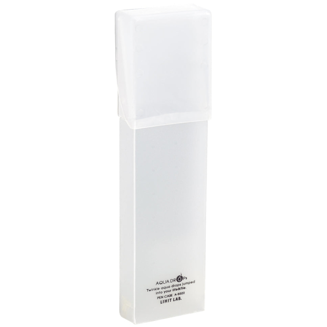 Trousse à crayons Aqua Drops Blanc