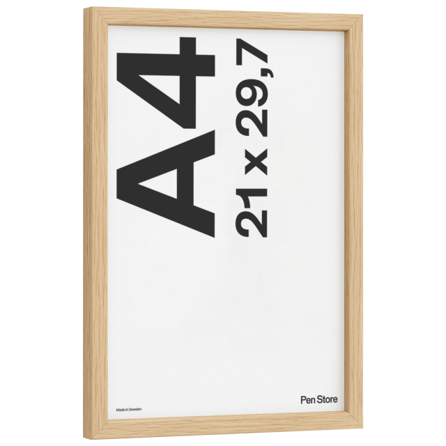 Cadre en chêne 21x29,7 cm A4