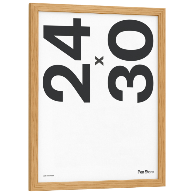 Cadre en chêne 24x30 cm