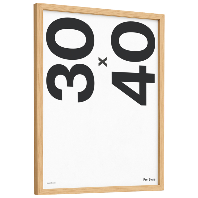 Cadre en chêne 30x40 cm