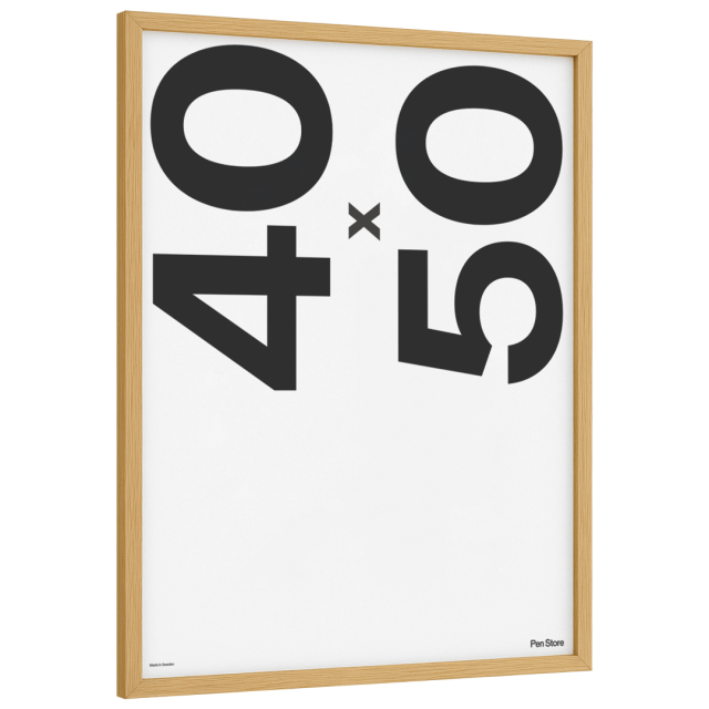 Cadre en chêne 40x50 cm