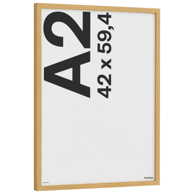 Cadre en chêne 42x59,4 A2