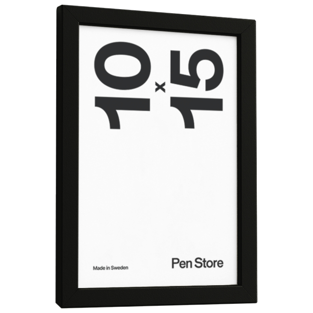 Cadre en bois noir 10x15 cm