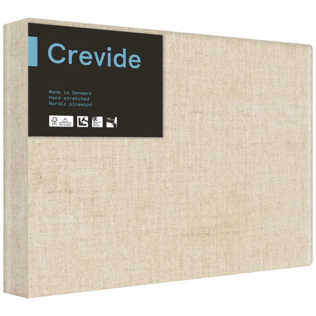 Châssis entoilé 3D Lin naturel 41x33