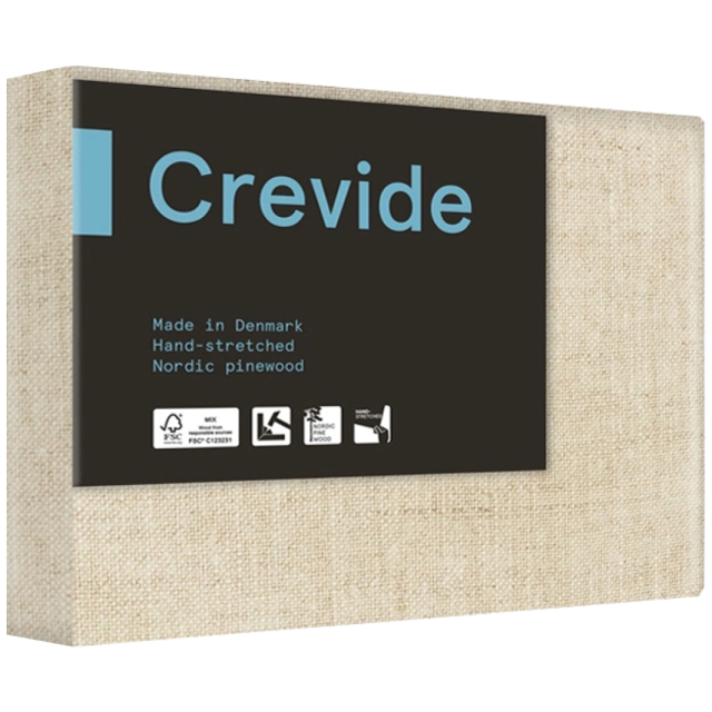 Châssis entoilé 3D Lin naturel 24x19