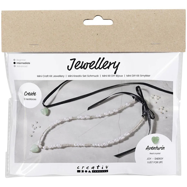 Bijoux DIY Coeur d'aventurine