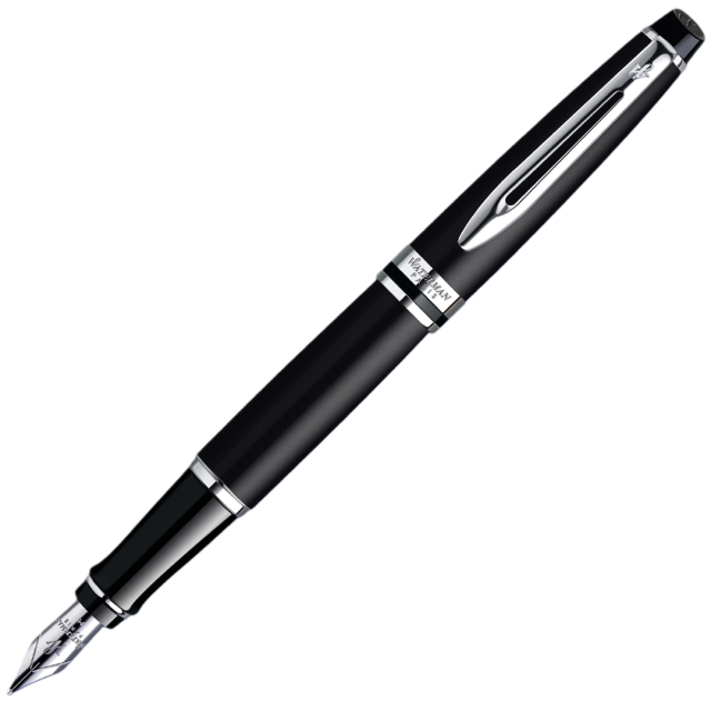 Expert Matt Black Stylo-plume Medium