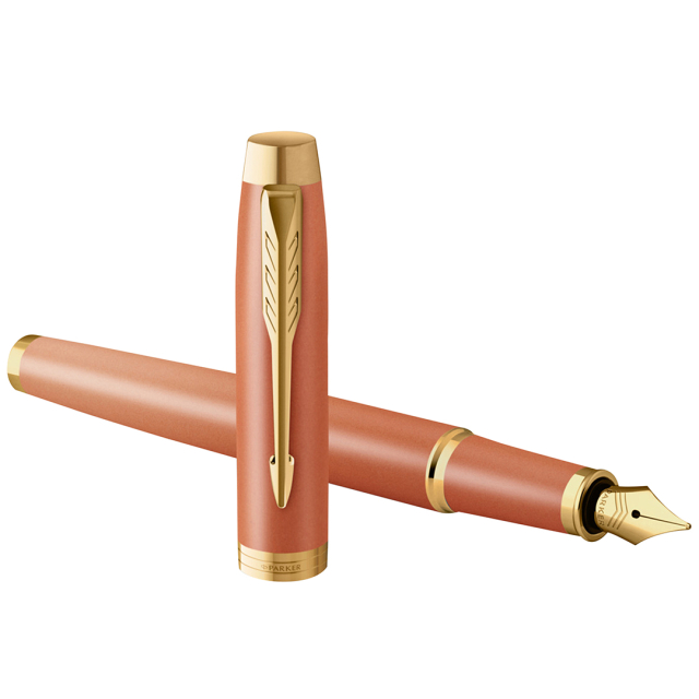 IM Rituals Orange/Gold Stylo-plume