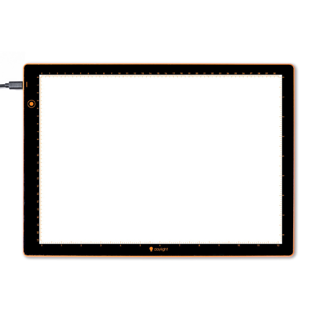 Wafer 1 Table lumineuse LED A4
