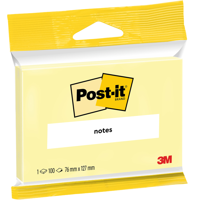 Post-it 76x127 Jaune