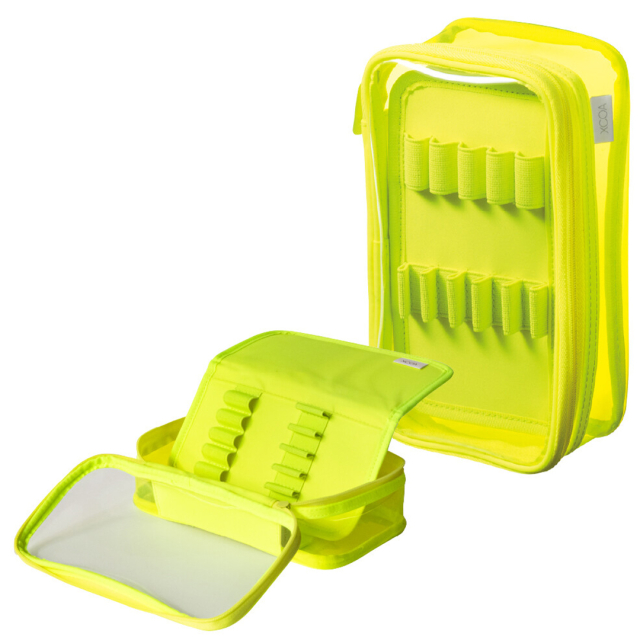 Trousse Transparent Jaune