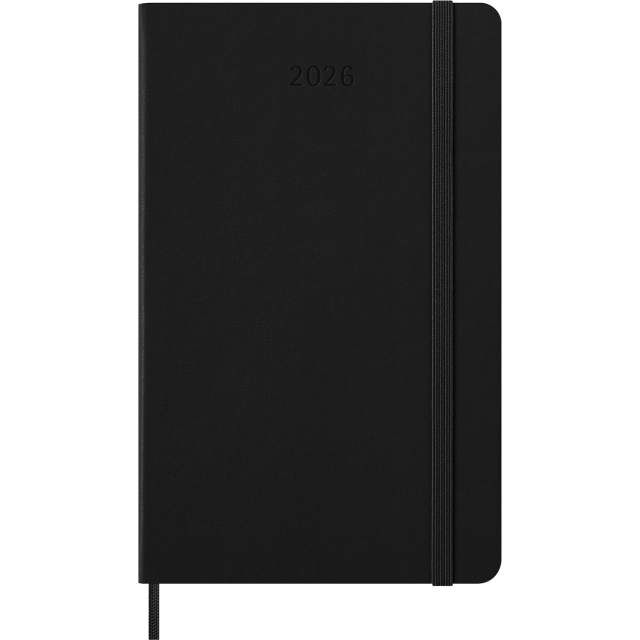 Calendrier 12M Smart PRO Digital Weekly Note 2026 Large Black