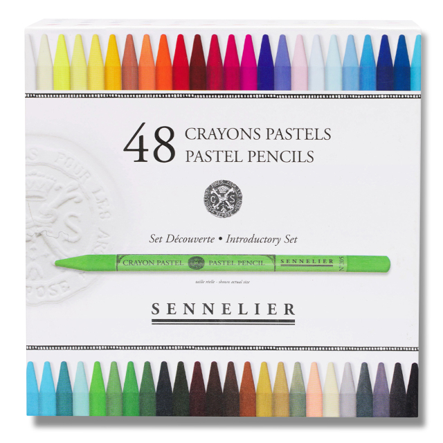 Ensemble de crayons pastels 48 pièces
