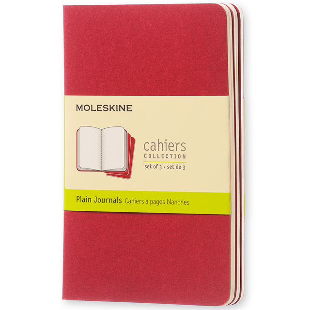 Cahier Notebook Pocket Red Non ligné