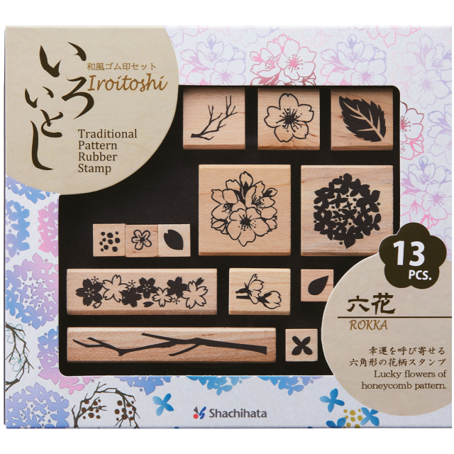 Set de tampons Iroitoshi Rokka 13 pièces