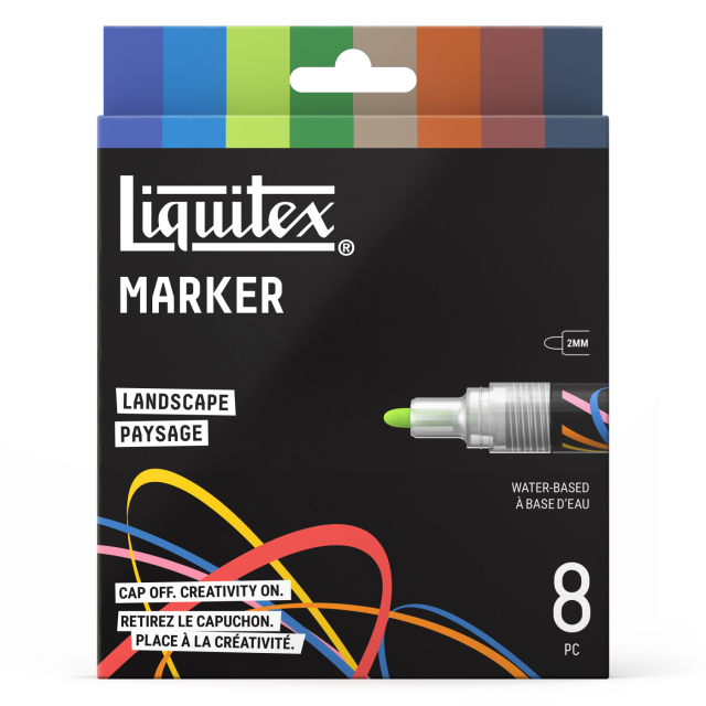 Marker Landscape lot de 8