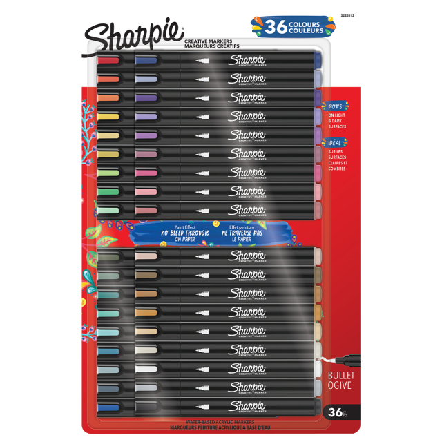 Creative Marker Bullet Tip pack de 36