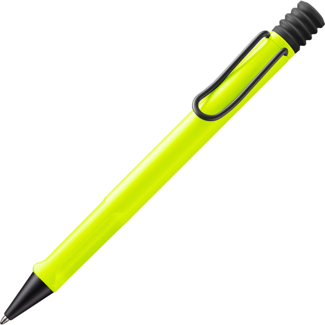 Safari Stylo à bille Neon Yellow