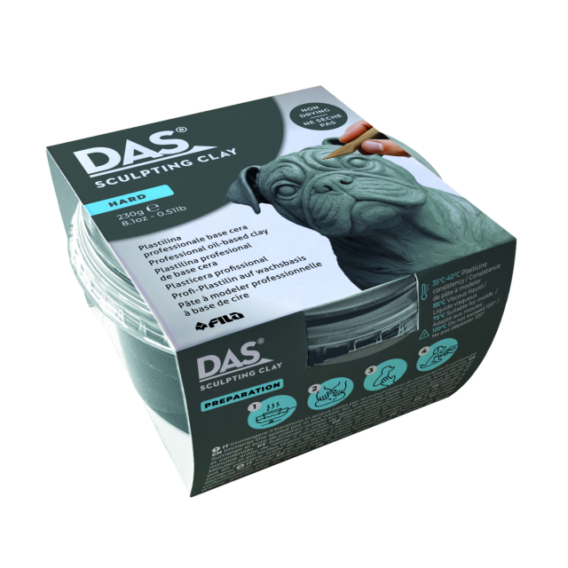 Pâte à modeler 230 g Grey Pot