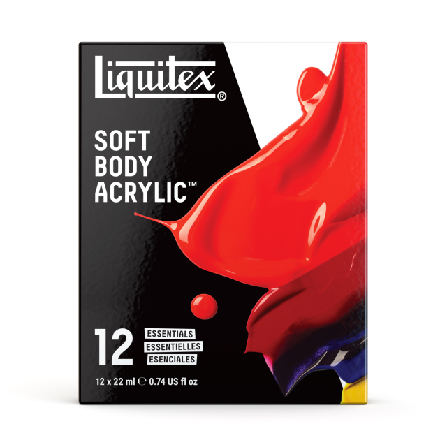 Peinture acrylique Soft Body Essentials Set 12x22 ml